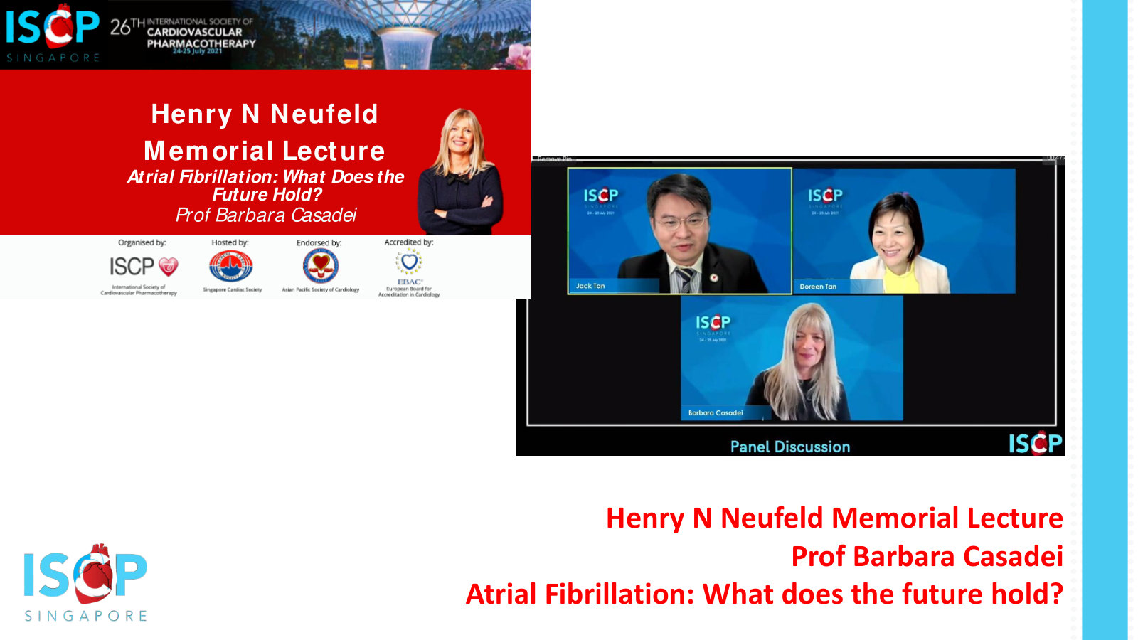Henry N. Neufeld Memorial Lecture – Prof. Barbara Casadei