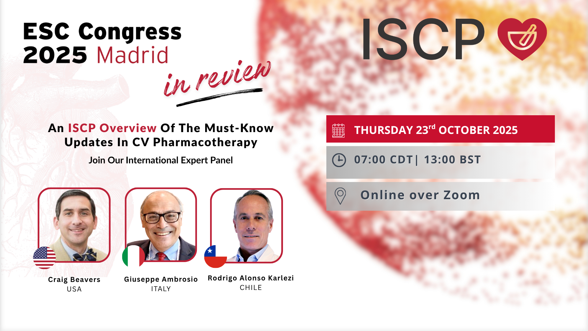 ISCP - International Society of Cardiovascular Pharmacotherapy